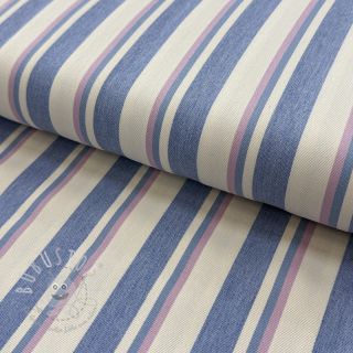 JEANS DENIM YARN DYED Stripe pink