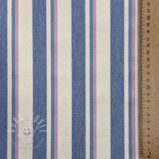 JEANS DENIM YARN DYED Stripe pink