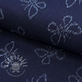 JEANS DENIM JACQUARD Butterflies