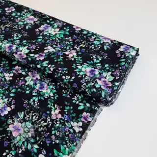 Viskosestoff RADIANCE Flowers Jamie digital print