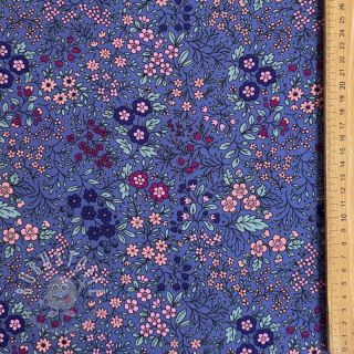 Viskosestoff ECOVERO Flowers Galia purple