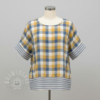 Double gauze/musselin DOUBLE SIDED Summer Check