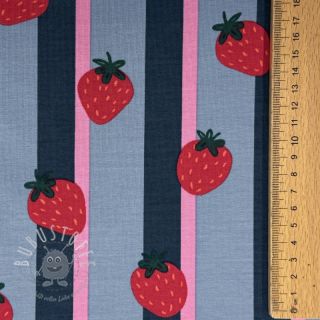 Jersey Fruits Strawberry petrol