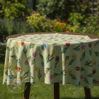 Dekostoff Tulip Flower Field digital print