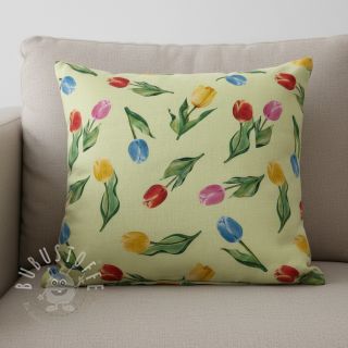 Dekostoff Tulip Flower Field digital print