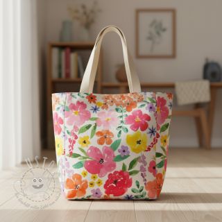 Dekostoff Floral Spark Party digital print