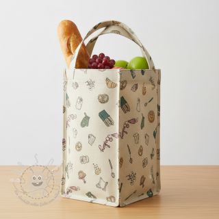 Dekostoff Linenlook premium Bake Off Doodle