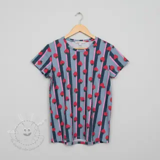Jersey Fruits Strawberry petrol