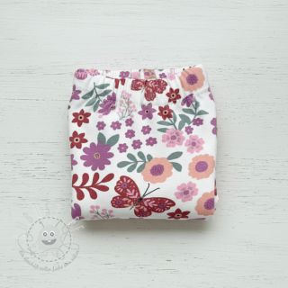 Sweatstoff Flowers Azriel offwhite