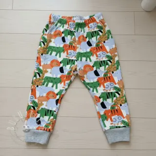 Sweatstoff Animaland white