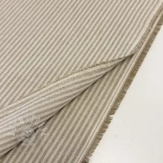Dekostoff DOBBY Colored stripe sand