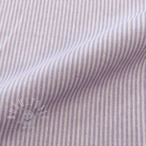 Dekostoff DOBBY Colored stripe lavender