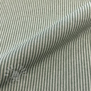 Dekostoff DOBBY Colored stripe bottle green