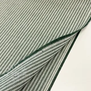 Dekostoff DOBBY Colored stripe bottle green