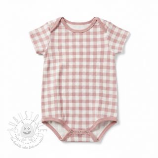 Baumwollstoff FLANNEL BIG Check light pink