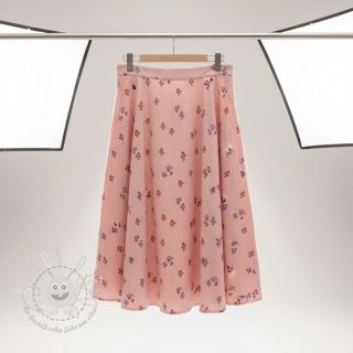 Baumwollstoff FLANNEL Flowers light pink