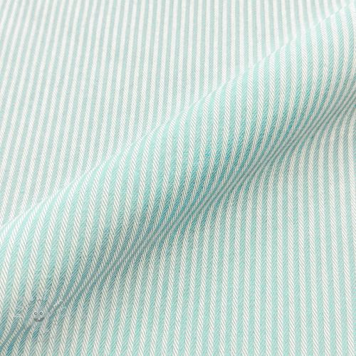 Dekostoff DOBBY Colored stripe mint