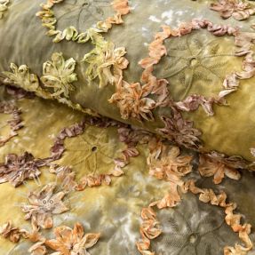 Baumwollstoff TIE DYE EMBROIDERY Eva tape design E