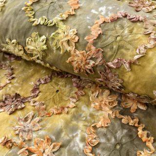 Baumwollstoff TIE DYE EMBROIDERY Eva tape design E