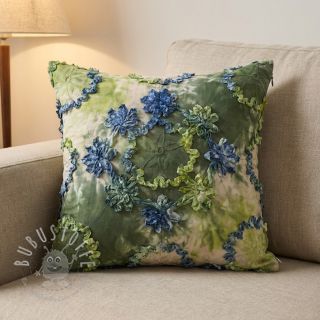 Baumwollstoff TIE DYE EMBROIDERY Eva tape design A