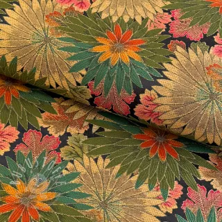 Dekostoff jacquard Matcha allover kaki