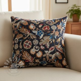 Dekostoff jacquard Neroli allover nuit