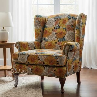 Dekostoff jacquard Matcha allover peanut