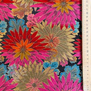 Dekostoff jacquard Matcha allover rouge