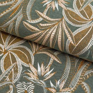 Dekostoff jacquard Moranto allover kaki