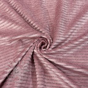 Samt VELVET LUREX Stripe pink