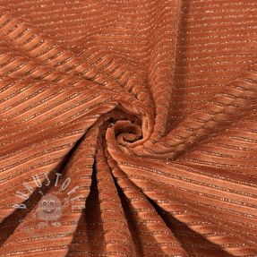Samt VELVET LUREX Stripe brick