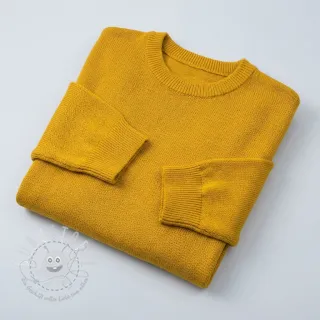 Strickstoff BABY KNIT ochre
