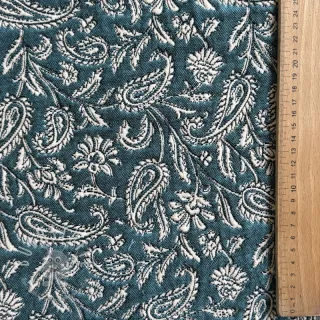 Dekostoff jacquard Mumbai allover jade