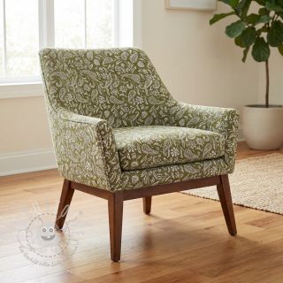 Dekostoff jacquard Mumbai allover kaki