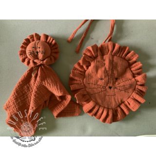 Double gauze/muslin terra ORGANIC