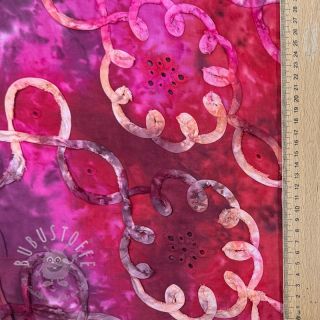 Baumwollstoff TIE DYE EMBROIDERY Elise tape design E