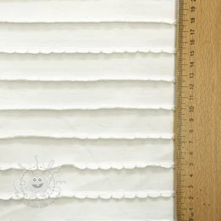 Jersey RUFFLES white