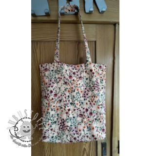 Dekostoff Painted Lovely Flower digital print