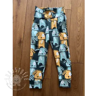 Jersey Funny dogs dark green