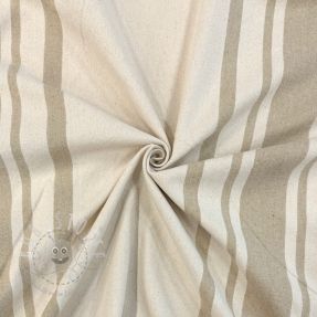 Dekostoff Bernadette stripe ficelle
