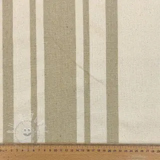 Dekostoff Bernadette stripe ficelle