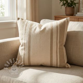 Dekostoff Bernadette stripe ficelle