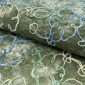 Baumwollstoff TIE DYE Chenille ela design B