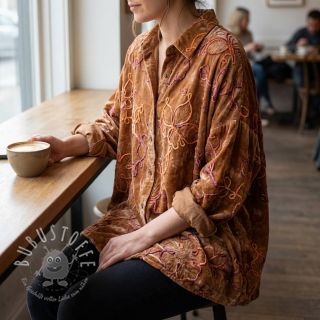 Baumwollstoff TIE DYE Chenille ela design A