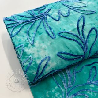 Baumwollstoff TIE DYE Chenille manon design A