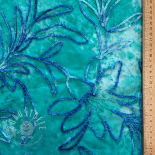 Baumwollstoff TIE DYE Chenille manon design A