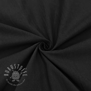 Baumwollstoff WASHED black