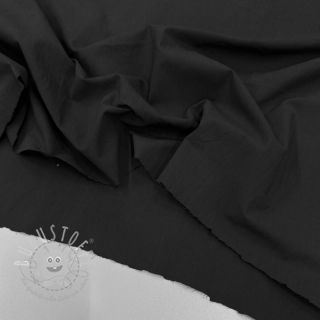 Baumwollstoff WASHED black
