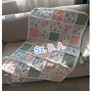 Dekostoff DOBBY Colored stripe light green