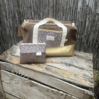 Cord HUGGY chocolat